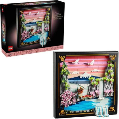 LEGO Art - Landschap met Japanse kersenbloesems Constructiespeelgoed