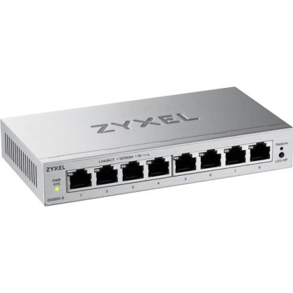 Zyxel 8-Port GbE Web Managed switch