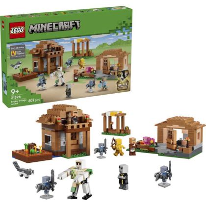 LEGO Minecraft - Oproeper dorpsaanval Constructiespeelgoed