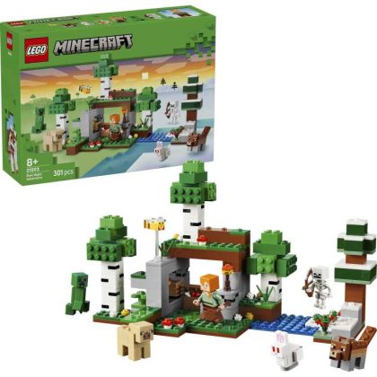 LEGO Minecraft - Eerste nacht-avontuur Constructiespeelgoed