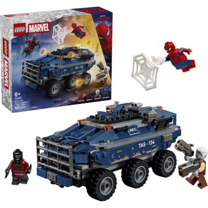 LEGO Marvel - Spider-Man achtervolging van gevangenistransport Constructiespeelgoed