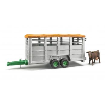 bruder Veewagen met koe modelvoertuig
