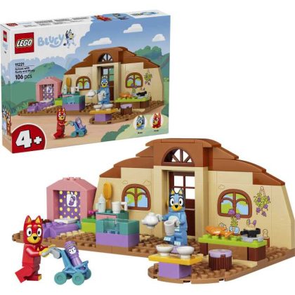 LEGO Bluey - School met Rusty en Bluey Constructiespeelgoed