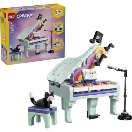 LEGO Creator 3-in-1 - Piano met kat Constructiespeelgoed