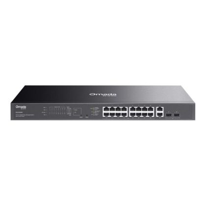 TP-Link Omada ES220GMP 20-Poorts Gigabit Easy Managed Switch met 16 PoE+ poorten