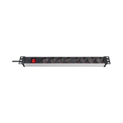 Brennenstuhl Premium-Line Technic Alu 19" 8x stekkerdoos