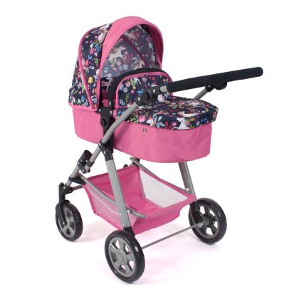 Bayer Chic 2000 Combi-poppenwagen Nele - Unicorn