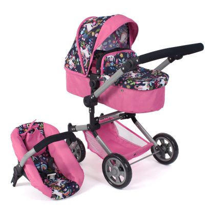 Bayer Chic 2000 Combi-poppenwagen Linus Plus - Unicorn