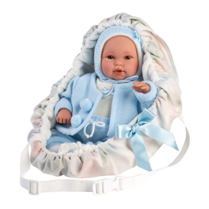 Newborn babypop Jongen met sling - 36 cm
