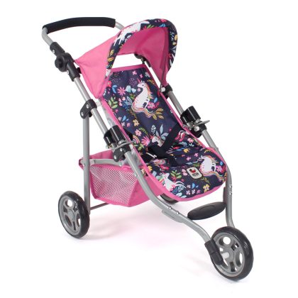 Bayer Chic 2000 Poppenwagen Jogger Lola - Unicorn