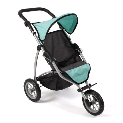 Bayer Chic 2000 Poppenwagen Jogger Leon - Antraciet Mint