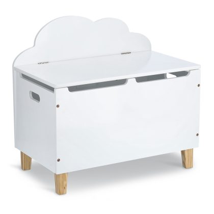 Zeller Kinderopbergkist met deksel - Cloud