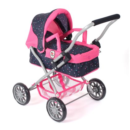 Bayer Chic 2000 Kleine Poppenwagen Smarty - Confetti Pink