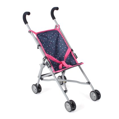 Bayer Chic 2000 Mini-Poppenbuggy Roma - Confetti Pink