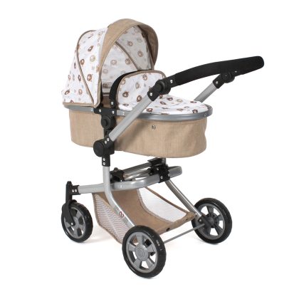 Bayer Chic 2000 Combi-poppenwagen Mika - Beertjes Beige