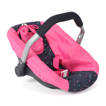 Bayer Chic 2000 Poppen Autozitje Maxi-Cosi-stijl - Confetti Pink