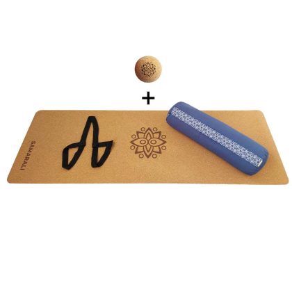 Samarali Yin yoga set - Klassiek - Denimblauw