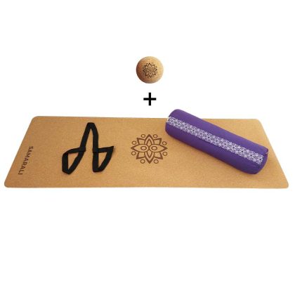 Samarali Yin yoga set - Klassiek - Paars