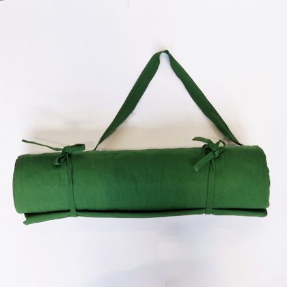 Samarali Katoenen yogamat - Bosgroen