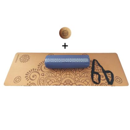 Samarali Yin yoga set - Maan - Denimblauw