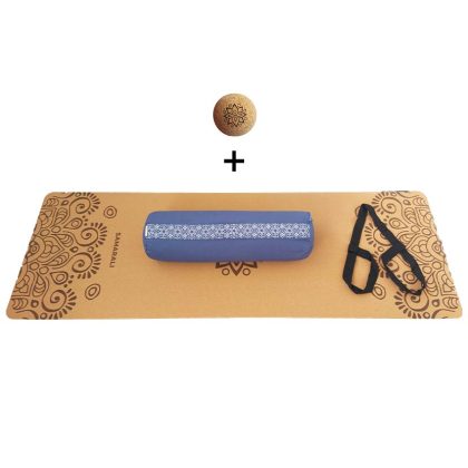 Samarali Yin yoga set - Zon - Denimblauw