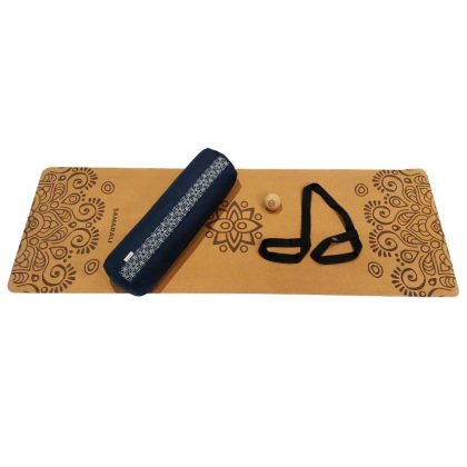 Samarali Yin yoga set - Zon - Marineblauw