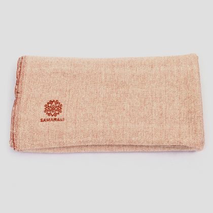 Samarali Yoga Deken van Organisch Katoen - Terracotta