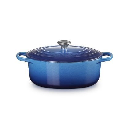 LE CREUSET - Signature - Braadpan ovaal 27cm 4,10l Azure