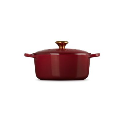 LE CREUSET - Signature - Braadpan rond 22cm 3,30l Garnet