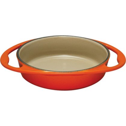 LE CREUSET - Gietijzer - Tarte Tatin vorm 25cm Oranjerood