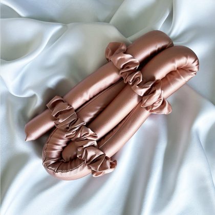 Silkyway Zijden Heatless Curlers · Silkyway Rosegold