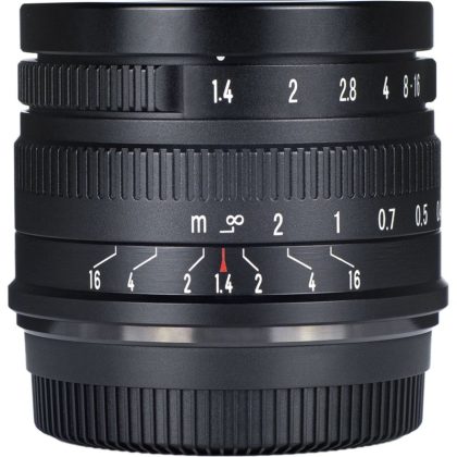 7Artisans 35mm f/1.4 Canon RF-Mount - APS-C - Zwart