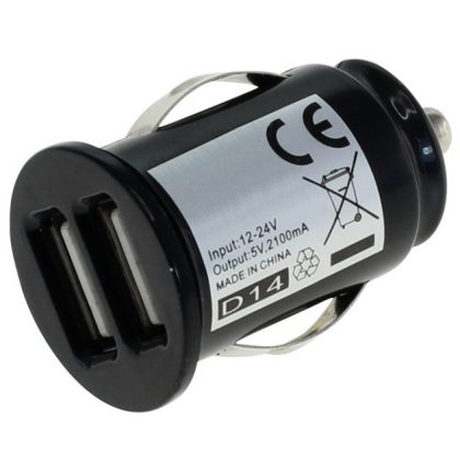 Huismerk Snelle autolader voor 2 x iPhone of iPad