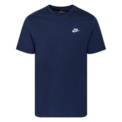 Nike T-shirt NSW Club - Navy/Wit