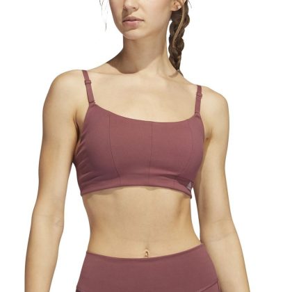 adidas Sportbeha Yoga Studio - Rood Dames