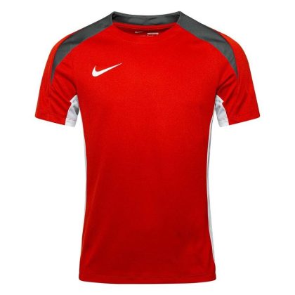 Nike Trainingsshirt Dri-FIT Strike - Rood/Wit/Grijs