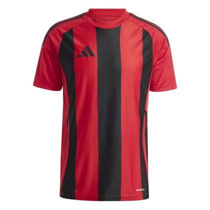 adidas Voetbalshirt Striped 24 - Rood/Zwart