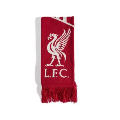 adidas Liverpool Sjaal - Aardbei, rood/Wit