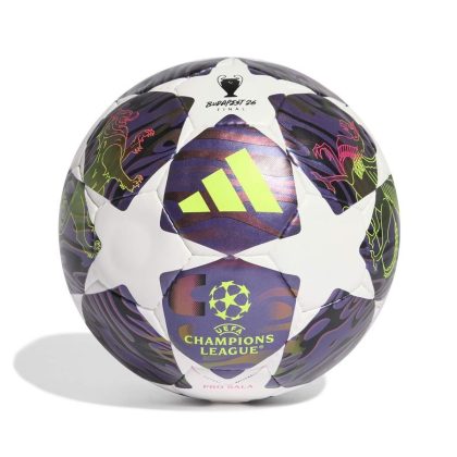 adidas Voetbal Champions League Finale 2025/26 Budapest Pro Sala - Donkerpaars Wit/Geel