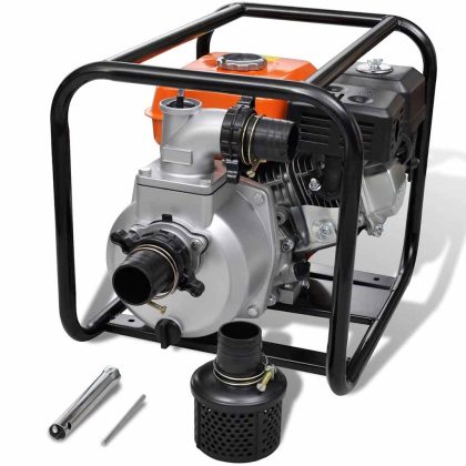 VidaXL Waterpomp benzine 80 mm 4800 w