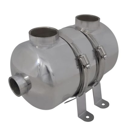 VidaXL Zwembad warmtewisselaar 292 x 134 mm 28 kw