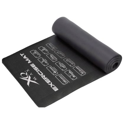 XQ Max yogamat 183x58x1 cm zwart