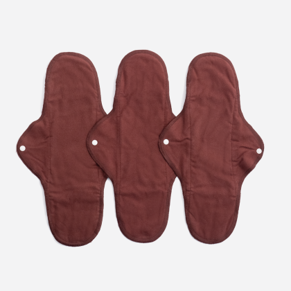 ImseVimse Wasbaar maandverband – ImseVimse Full Cycle Kit (Design: warm bruin)