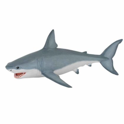 Papo Plastic witte haai speeldiertje 19 cm
