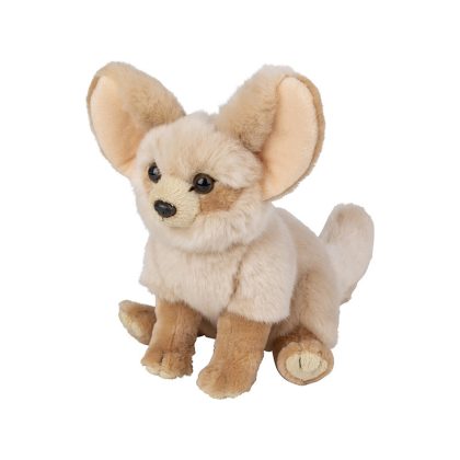 Nature Planet Pluche Fennec/woestijnvos knuffel van 18 cm