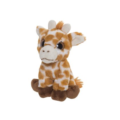Nature Planet Pluche Giraffe knuffeldier van 13 cm