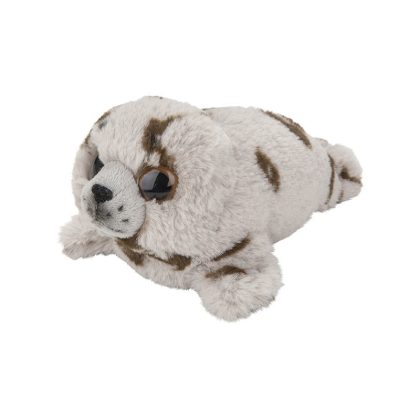 Nature Planet Pluche grijze Zeehond knuffeldier van 18 cm