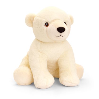 Keel Toys Pluche knuffel dier ijsbeer 35 cm