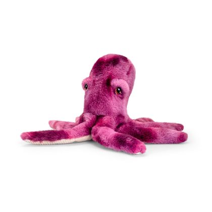Keel Toys Pluche knuffel dier inktvis/octopus 25 cm