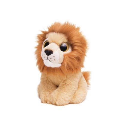 Nature Planet Pluche Leeuw knuffeldier van 13 cm